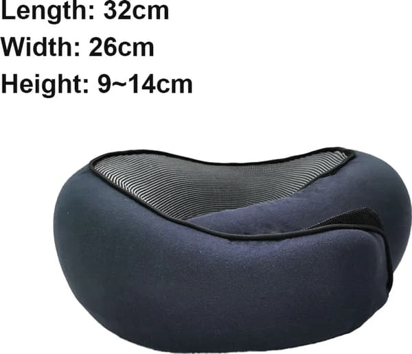 Travel Bag, Neck Support, Adjustable Pillow for Home, Surround Pillow for Sleep, Tibetan Blue Magic Sticker,