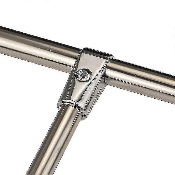 2 stk. 32 mm Id Display Rack Clamp Fittings Stillads Komposit Rørkobling 2-vejs-God