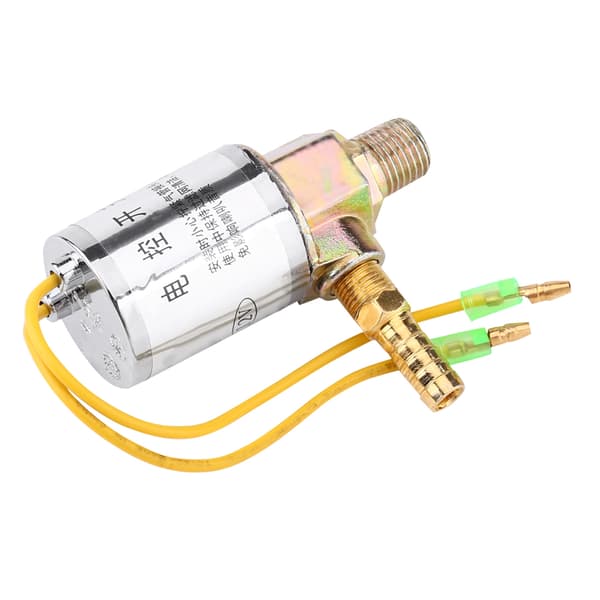 12V Lufthorn & Luftaffjedringssystem 1/4 tomme Metal Tog Lastbil Lufthorn Elektrisk Magnetventil