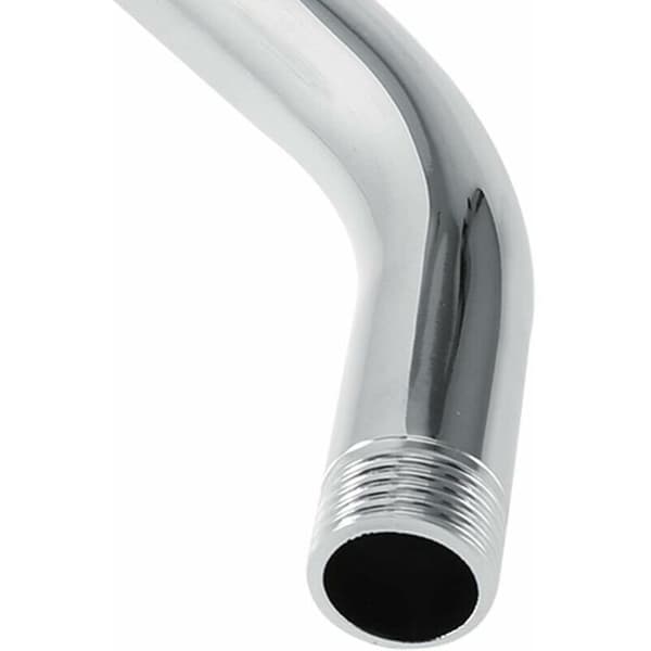 Bruseforlænger, rustfri og slidstærk brusearm i rustfrit stål, holdbar slange, badeværelsestilbehør (15 cm)