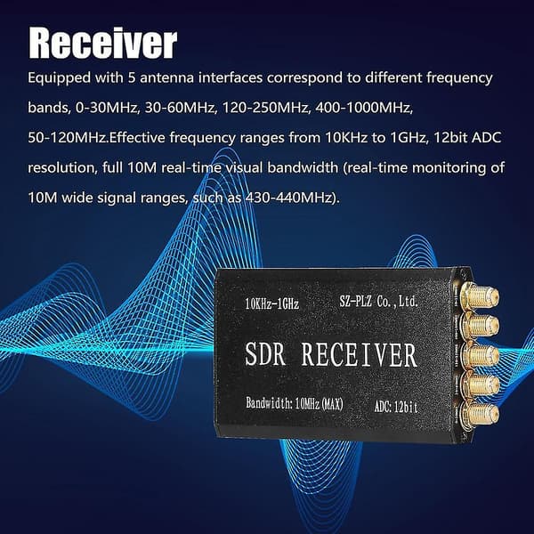 Rsp1 Msi2500 Msi001 Sdr Mottaker Forenklet Mottakergenerator 10khz-1ghz Radiomottaksmodul