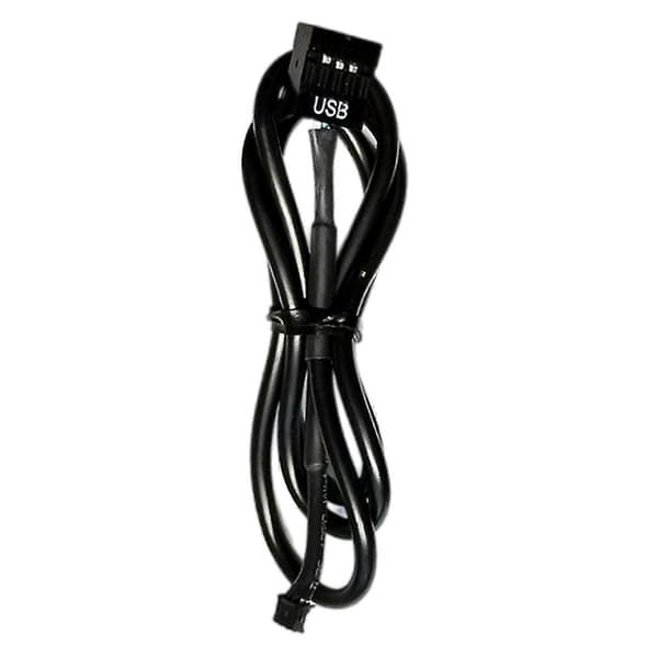 For AMD Ryzen 7 Wraith Prism LED RGB CPU kjølevifte 3-pinners til USB-tilkoblingskabel