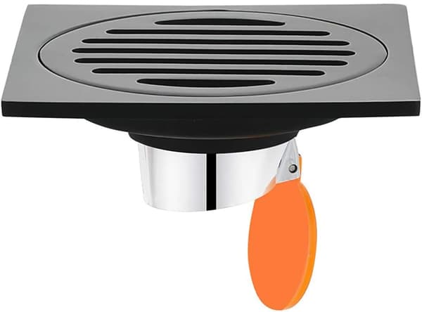 Rustfrit Stål Kvadratisk Bruseafløb Lugtfri Badeværelsesgulvafløb