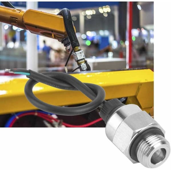 Tryksensor, 1PC G3/8 Høj nøjagtighed Vandsensor Skrueterminal IP65 med analog beskyttelse og analogt signal (0-2BAR)