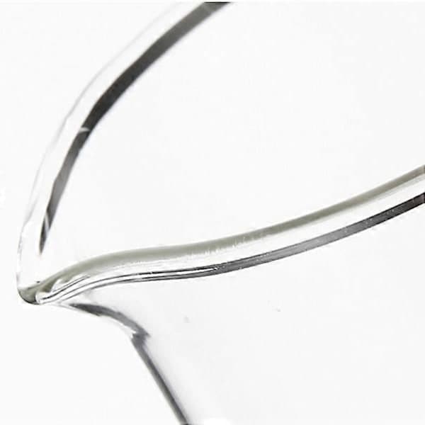 Erstatningsglaskolbe til stempelkande, 8 kopper, Klar, 1 L - 9,6 cm diameter, H 18 cm