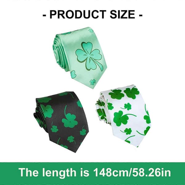 Elegant herreslips til bryllup, forretning, silkeslips, polyester, fashionable slips til fester og begivenheder Stil 4 Style 4