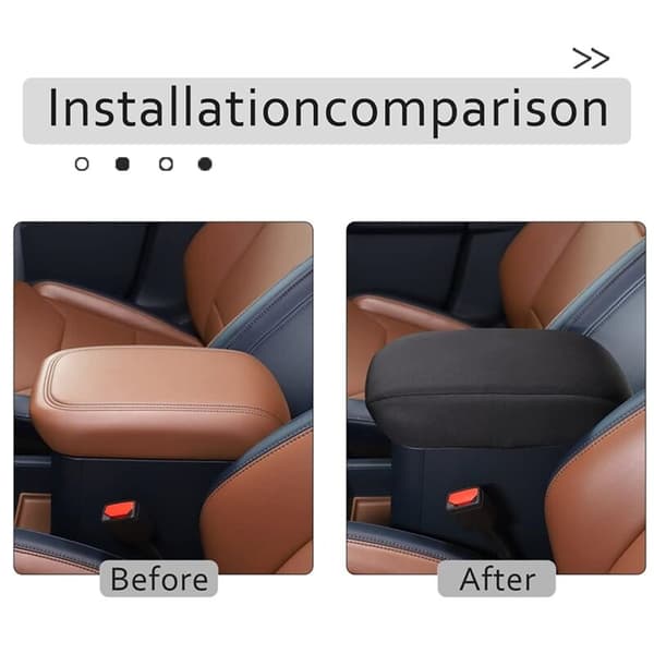 Armstöd Box Cover, Center Console Armrest Cover för 2022, Kudde Tillbehör
