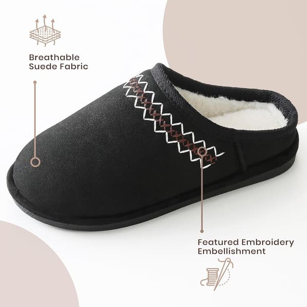 Memory Foam Tøfler Lodne Komfortable Innesko Varme, US Størrelse 9-10, 2 Par -