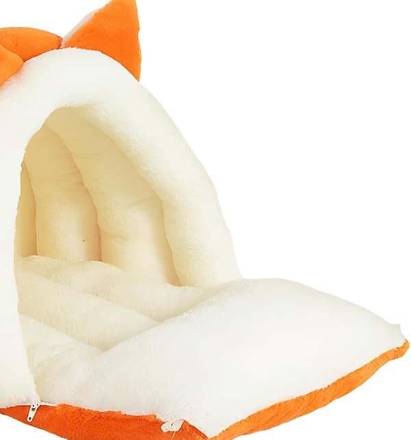 kattsäng, kudde av plysch, halkfri, avtagbar -