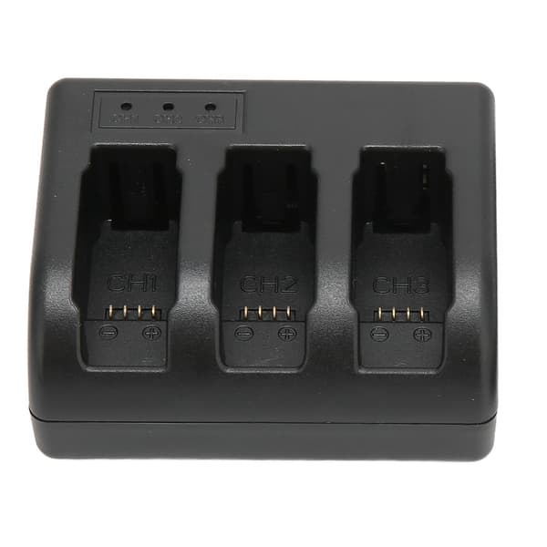 801 Kamerabatteri Triple Oplader Bærbar 3-kanals USB-oplader til AHDBT‑801 Batteri