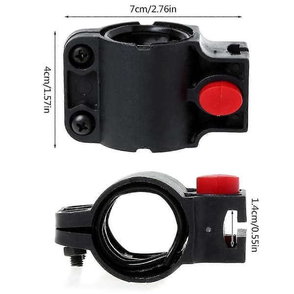 Bike Lock Holder Support Cable Lock Bicycle Frame U Lock Fixed C