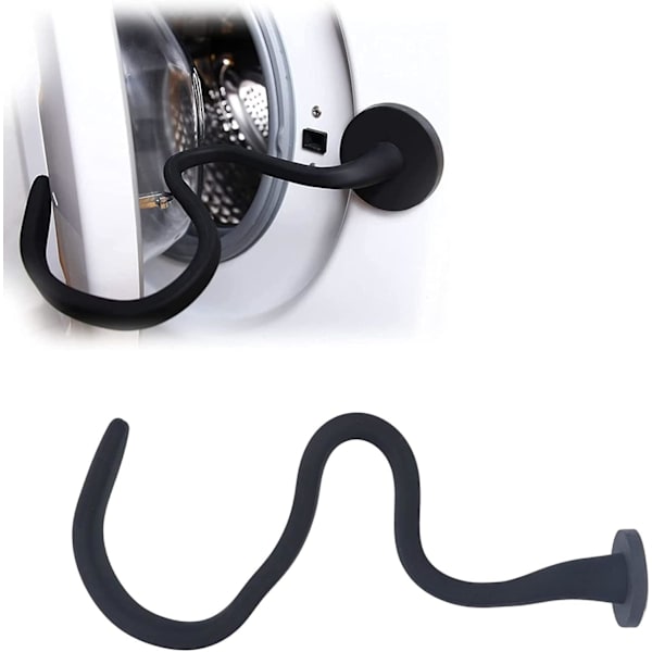 1 Pc Black Washing Machine Door Prop with Suction Cup
