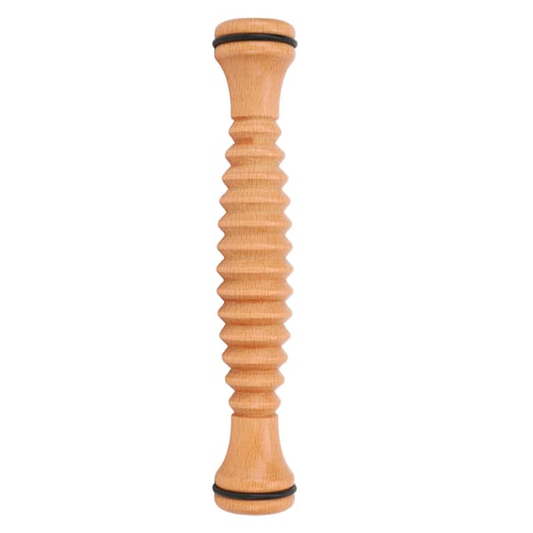 Foot Massage Roller in Theaceae Wood Comfortable Stress-Relieving Foot Roller Massage Tool