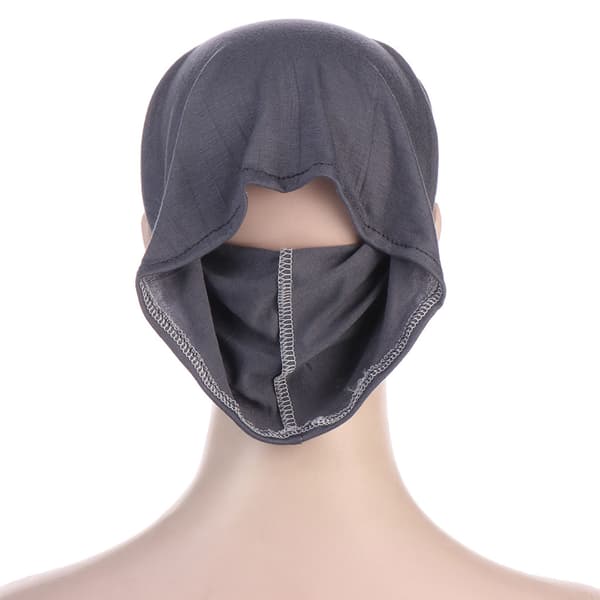 Muslim Underscarf, Elastic Non-Slip Hijab Cap with Ear Openings, Quick-Drying Machine Washable Cap Underscarf, Lightweight and Breathable