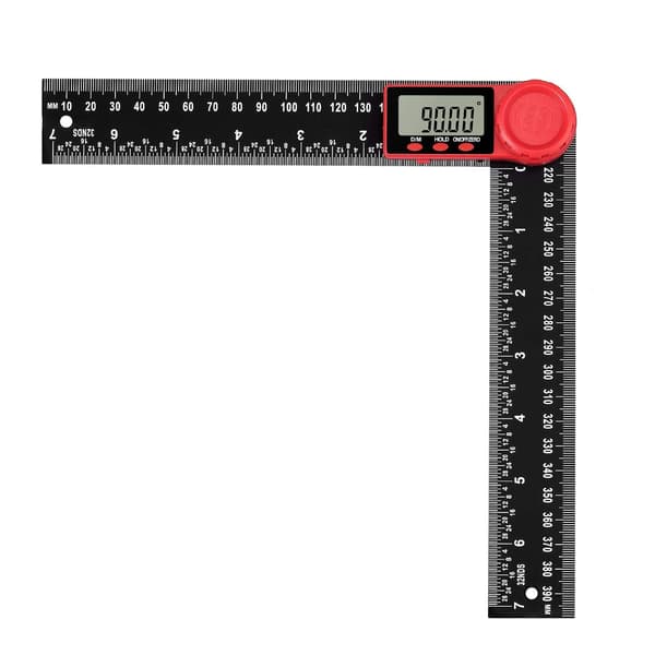 2 i 1 Digital Vinkelmåler, LCD Digital Vinkelmåler 8-tommer