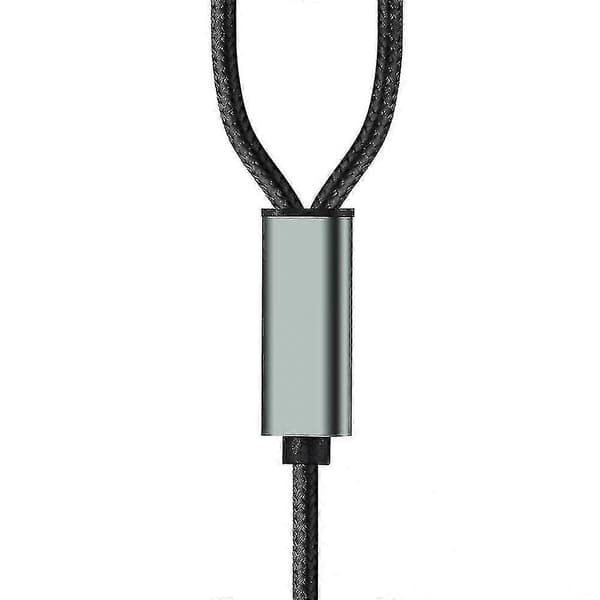 Lydadapterkabel Telefon til RCA Lotus Kabel Høyttaler Lydforsterker Lenke Lydkabel for Apple iPhone Lightning-ZZY