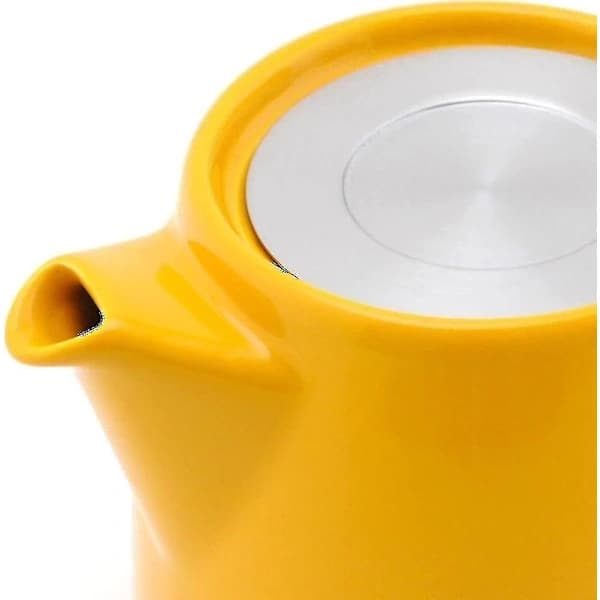 Stump tekanne med SLS-lås og tesil for tebrygging, 532 ml, mandarin