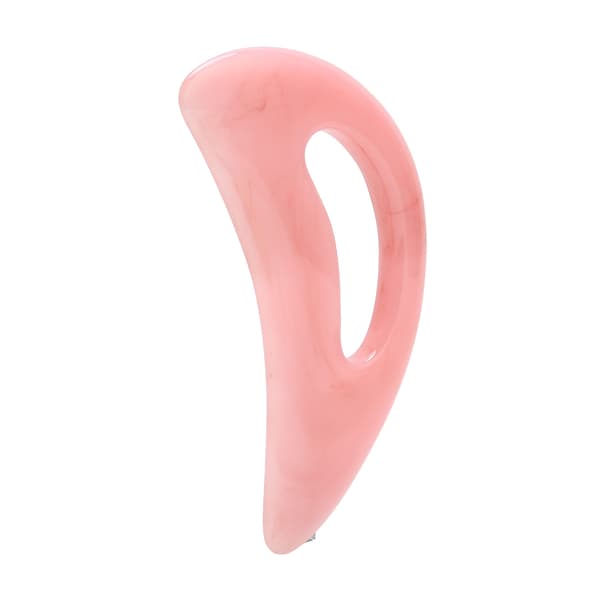 Full Body Resin Gua Sha Plate, Scraping Massage Board for Home Use, Pink L