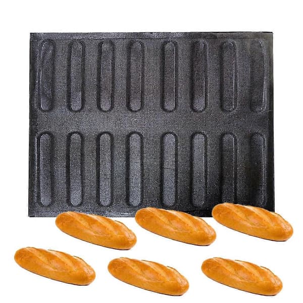Silikon Brödformar Non-Stick Bakplåtar 16 Limpformar Bagare_tfrf
