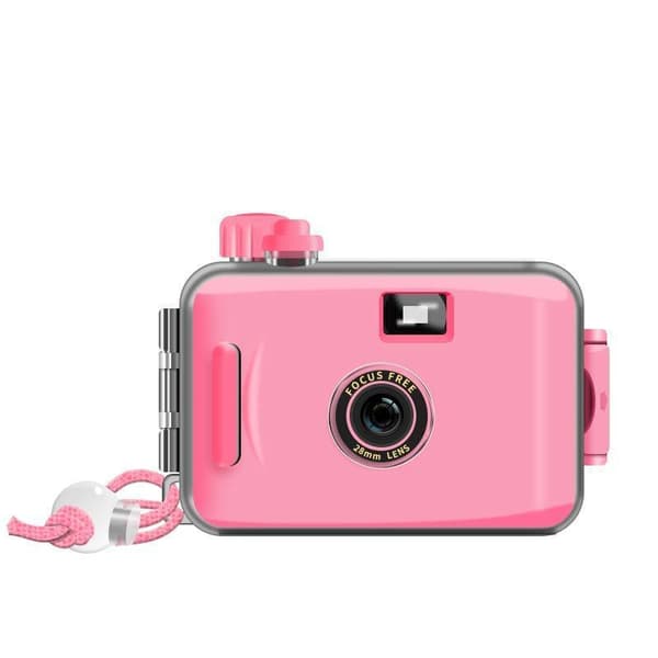 Analog 28mm film camera set (18 sheets color film)