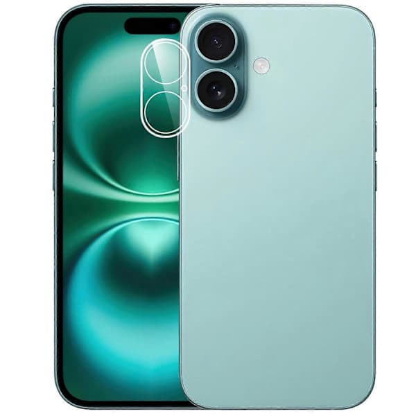 Kamerabeskyttelse til iPhone 17, Arc Edge, Klar hærdet glasfilm