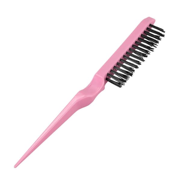 Pro Salon Toupering Hårkam Børste Smal Linje Styling Kam Rosa