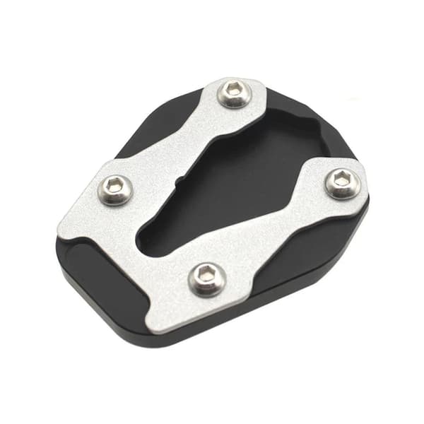 Motorcycle Accessories Side Stand Extender Kickstand Pad Support Plate for 450MT MT450 2024 2025 Silver Silver