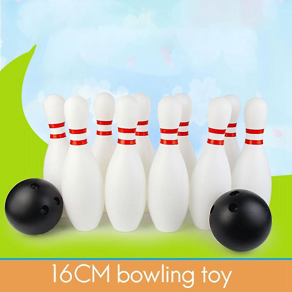 Bowling Set för Inomhus & Utomhus - Multifunktionell Pedagogisk Sportleksak för Barn