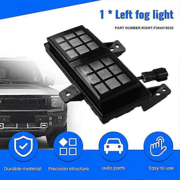 For Jetour T2 2023-2024 Fog Light Assembly Front Bumper Headlight Daytime Running Light Right