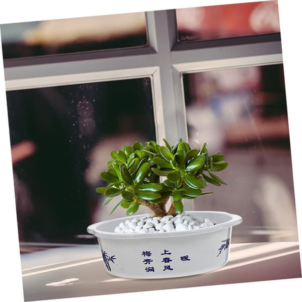10 stk. hydroponiske urtepotter af plast ca. 18 cm x 6 cm vandreserverende til vandplanter altanhavekontor -