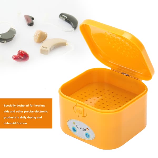 Electric Hearing Aid Dryer Dehumidifier Drying Box Case for Elderly Hearing Aids