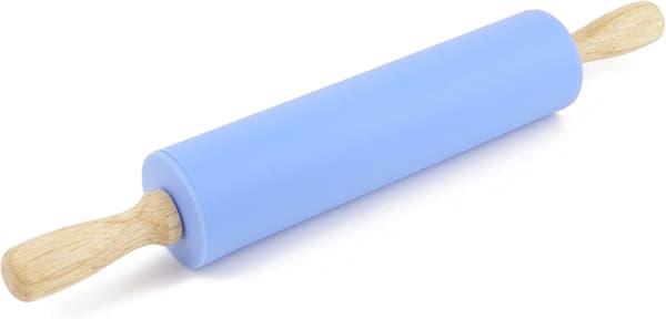 Kagerulle - Non-stick silikonehåndtag i træ - 30 cm_tfrf