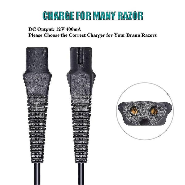 Braun Shaver Charger, EU Plug Charger For Braun Shaver