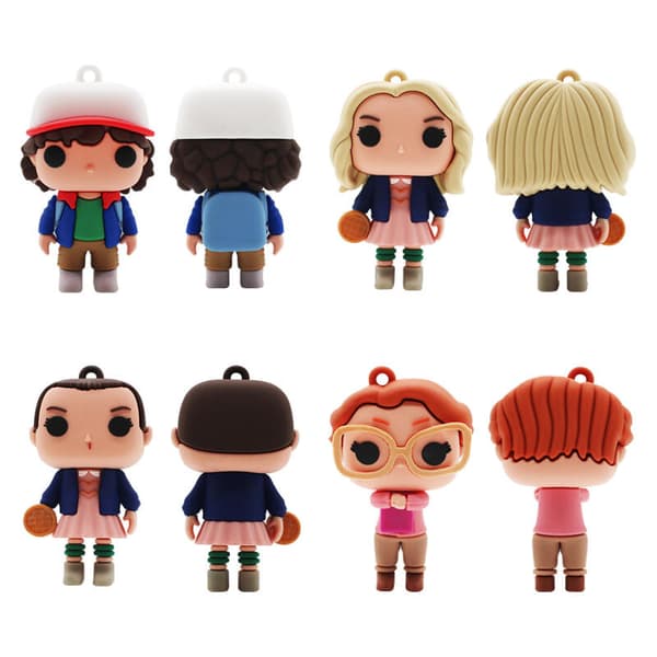 5 Stranger Things-nyckelringar – en present till fans av serien