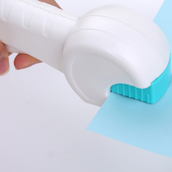 Artistic Hollow Document Hole Punch Craft Tool Plastic for Home Office
