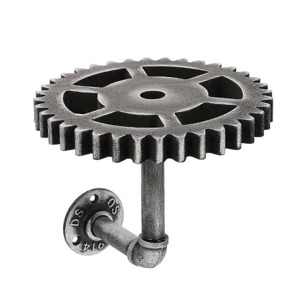 Vægbeslag til rør i steampunk-stil til flydende badeværelseshylder 20X0CM 20X0CM