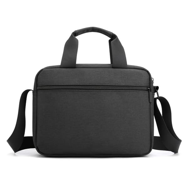 Briefcase Shoulder Bag with Detachable Adjustable Shoulder Strap, Water-Resistant Lightweight Messenger Bag for Business Travel