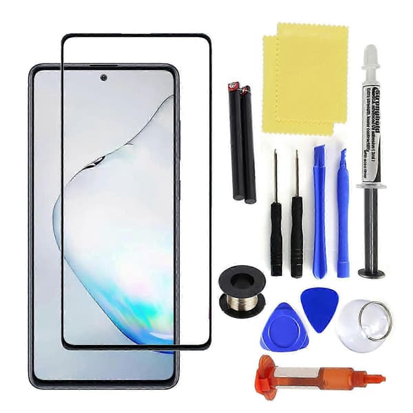 Utskifting av ytre frontglass berøringsskjerm for Samsung Galaxy Note 10 Lite/S10 Lite/S20 FE
