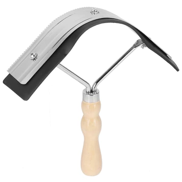 Wooden Handle Non-slip Horse Sweat Scraper Cleaning Tool
