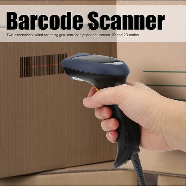 Stregkodescanner Håndholdt Pistol USB Kablet 1D 2D Automatiseret Industrisensor SC‑1202‑2D