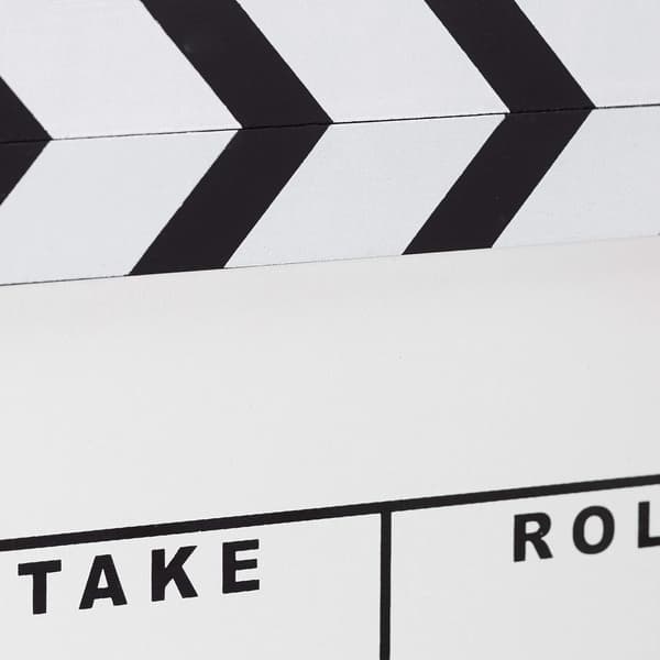 Relaxdays, Vit Filmklappa Hollywood