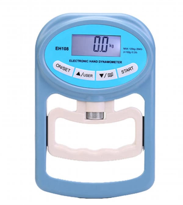 Håndholdt 120 kg Digitalt Dynamometer Grepsdynamometer Måler Elektronisk Grepskraft Automatisk