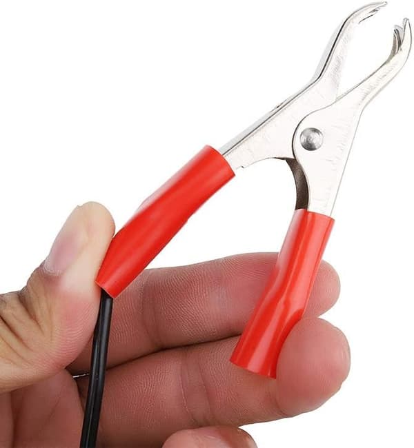 Sigarettenneradapter, 12V Bilbatteri Clip On Adapter Sigarettuttak Tenner Reiselader