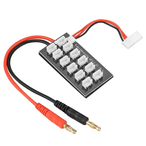 7.4V 2S LiPo Batteri Parallell Ladebrett Balanseladebrett med JST pH-kontakt