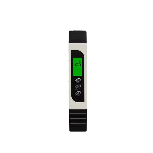 3-i-1 Digital TDS Vandkvalitetstester, Temperatur- og EC-måler med bæretaske, 0-9999ppm, ppm, ideel til drikkevand, akvarier og mere.