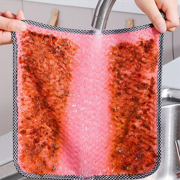 30 stk. mikrofiber køkkenhåndklæder, bløde, superabsorberende, non-stick
