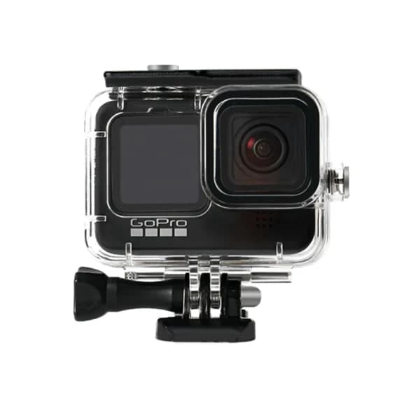 Vandtæt 60M-hus til GoPro Hero 12 11 10 9 Sort Undervandshus Dykning