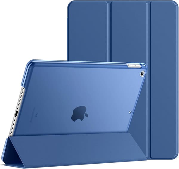 iPad 9th/8th/7th Generation 10.2 inch Case 2021 2020 2019, Slim Lightweight Protective Smart Cover - Dark Blue
