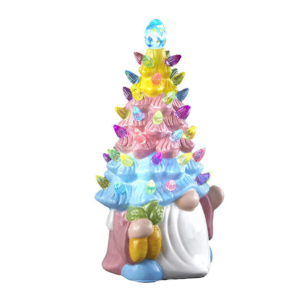 Easter LED Faceless Gnomes Ornament Glowing Multifunction Table Handiworks for Bookshelf Rabbit Rabbit