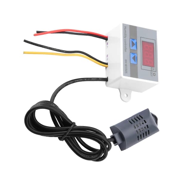 XH-W3005 Digital Hygrometer Switch Controller Fuktighetssensor 0~99%RH 12V